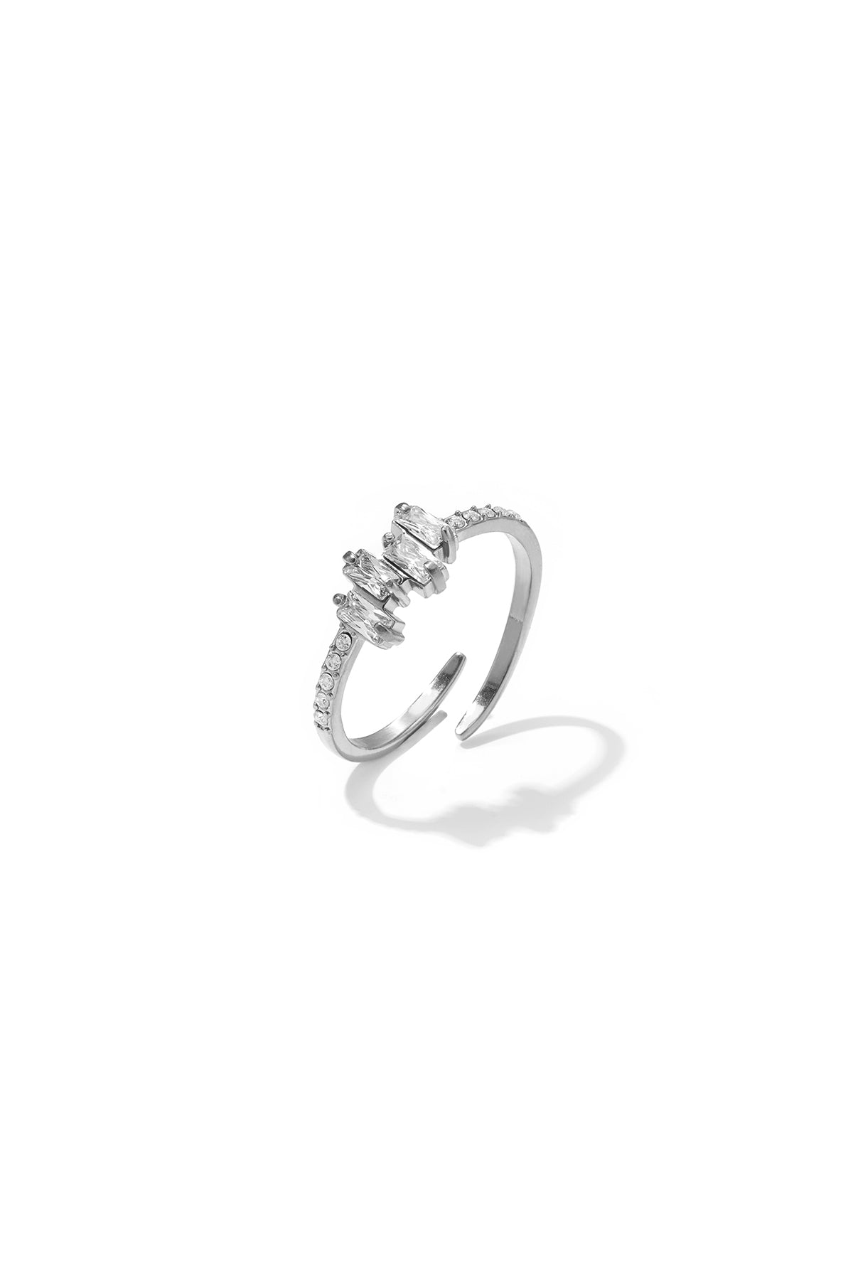 Stainless Steel Minimalist Rings Geometric Shape Simple Daily Simple Series Women's jewelry