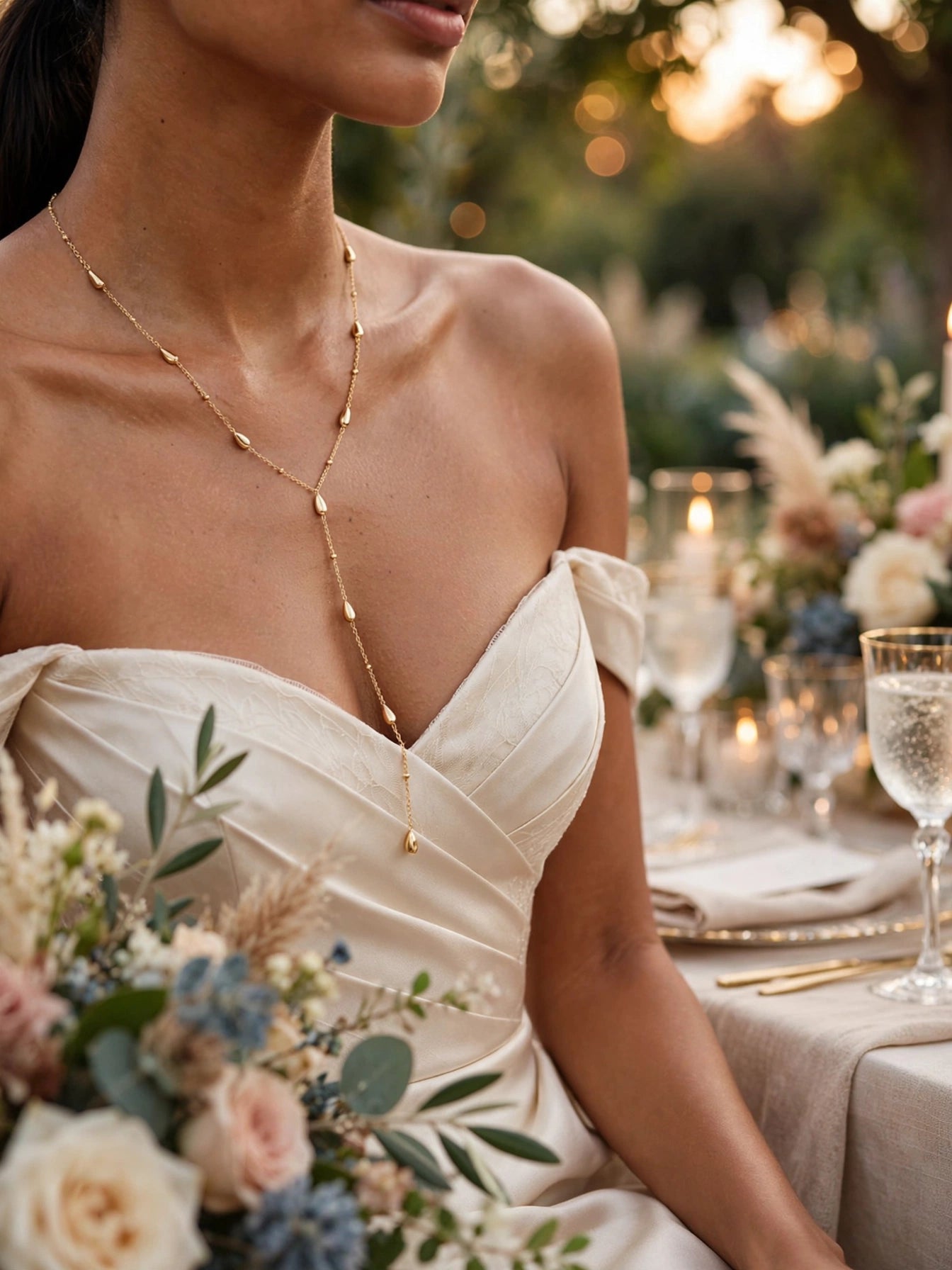 Rosée Lariat Necklace