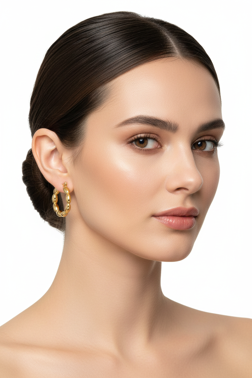 i like the picture but wrong product, should wear these earings https://veneriscojewelery.com/products/product-89192-0