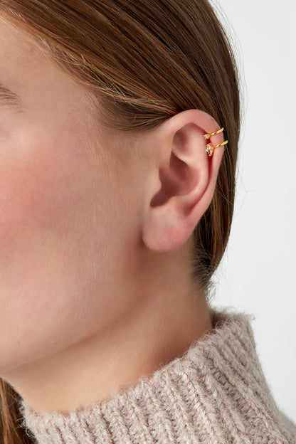 earcuff elegant shimmer