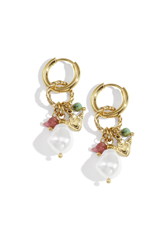 Drop Earrings Heart Casual Daily Simple Series Women's jewelry
