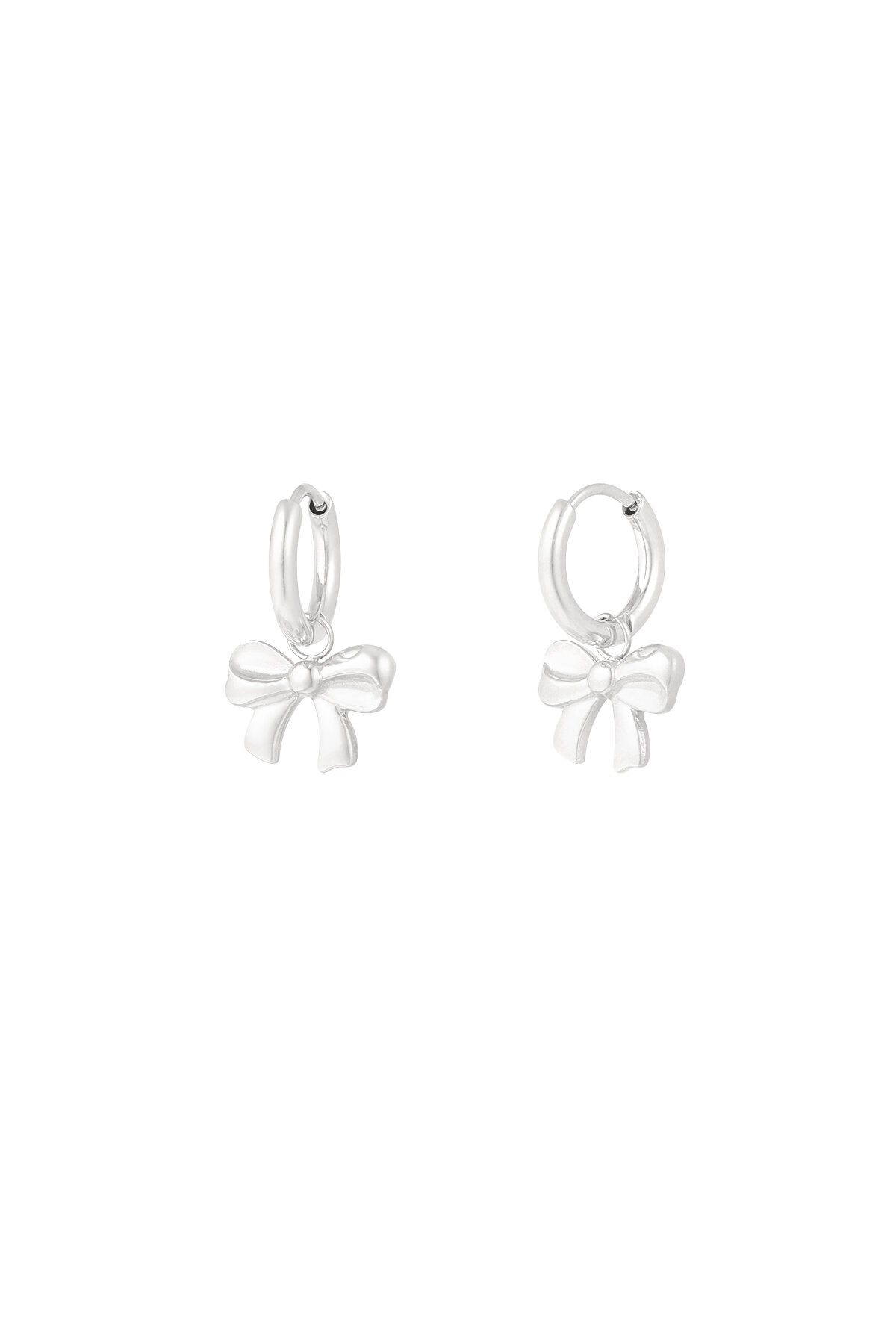 earrings simple bow