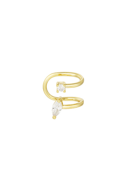 earcuff elegant shimmer