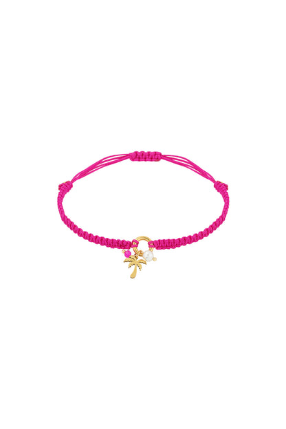 palm paradise bracelet - orange and 