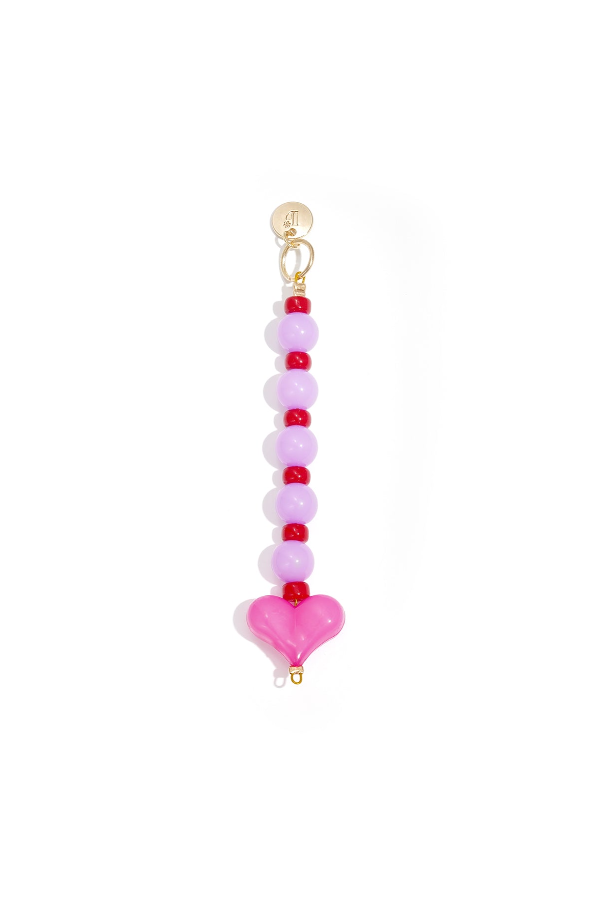 Bag charms Heart Sweet Acrylic Daily Accessories