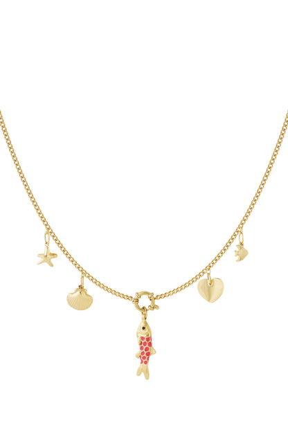 Fish DIY necklace