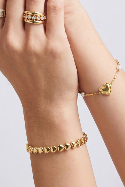 Bangle of hearts