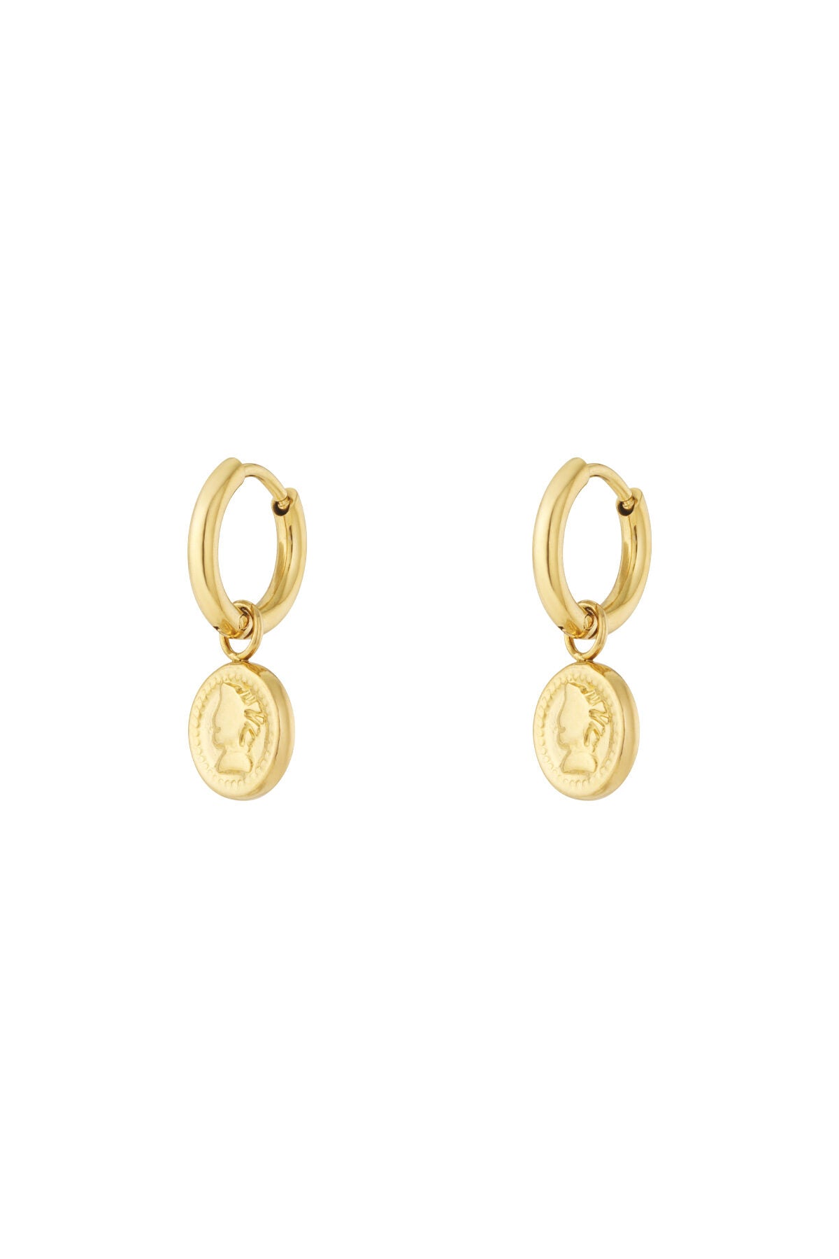 Muse coins earrings