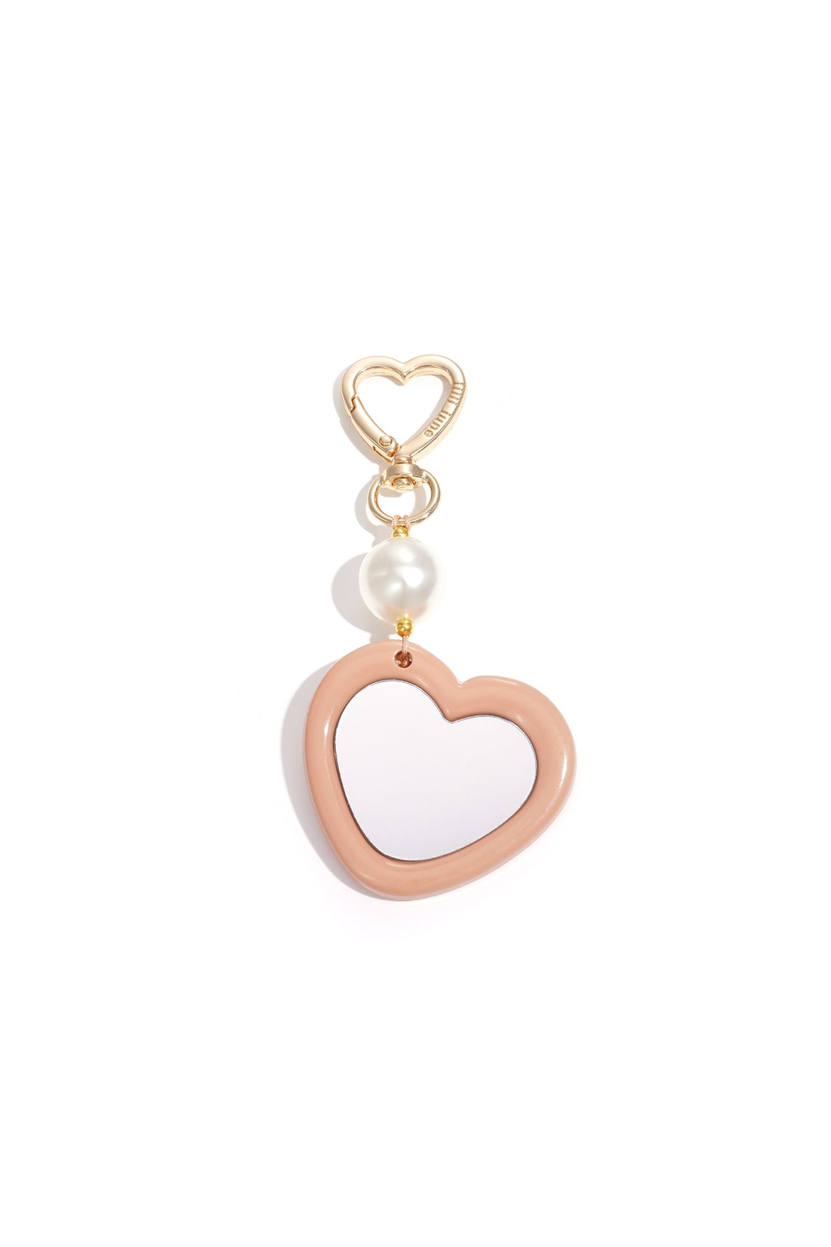 Heart studs with stones