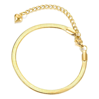 Coral I Stackable Bracelet · 18K Gold-Plated · Waterproof Everyday Wear