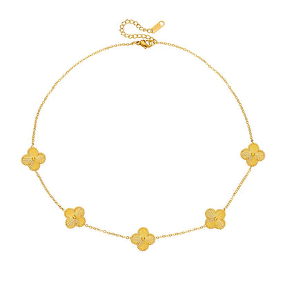 Gold Flower  I  Chocker