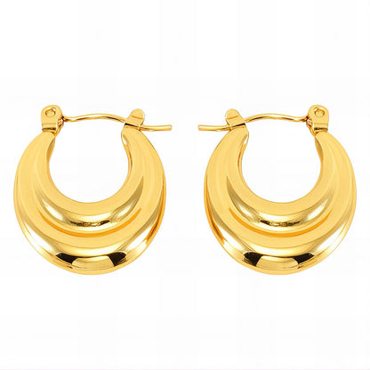 Doradas I Half-Moon Hoops (mediunm size)