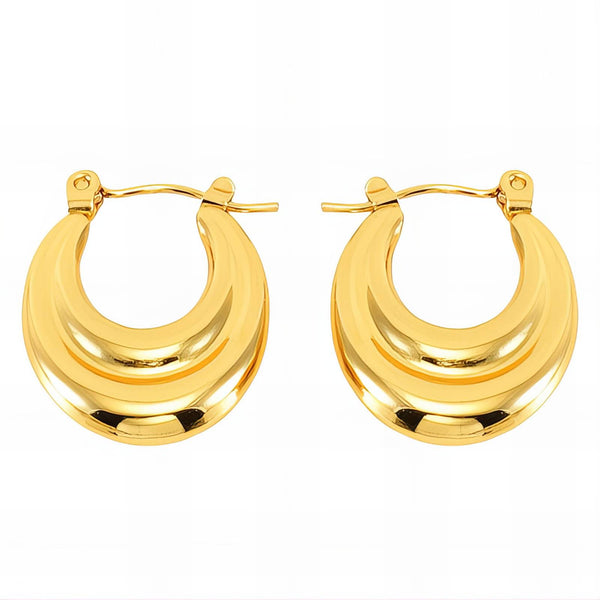 Doradas I Half-Moon Hoops (mediunm size)