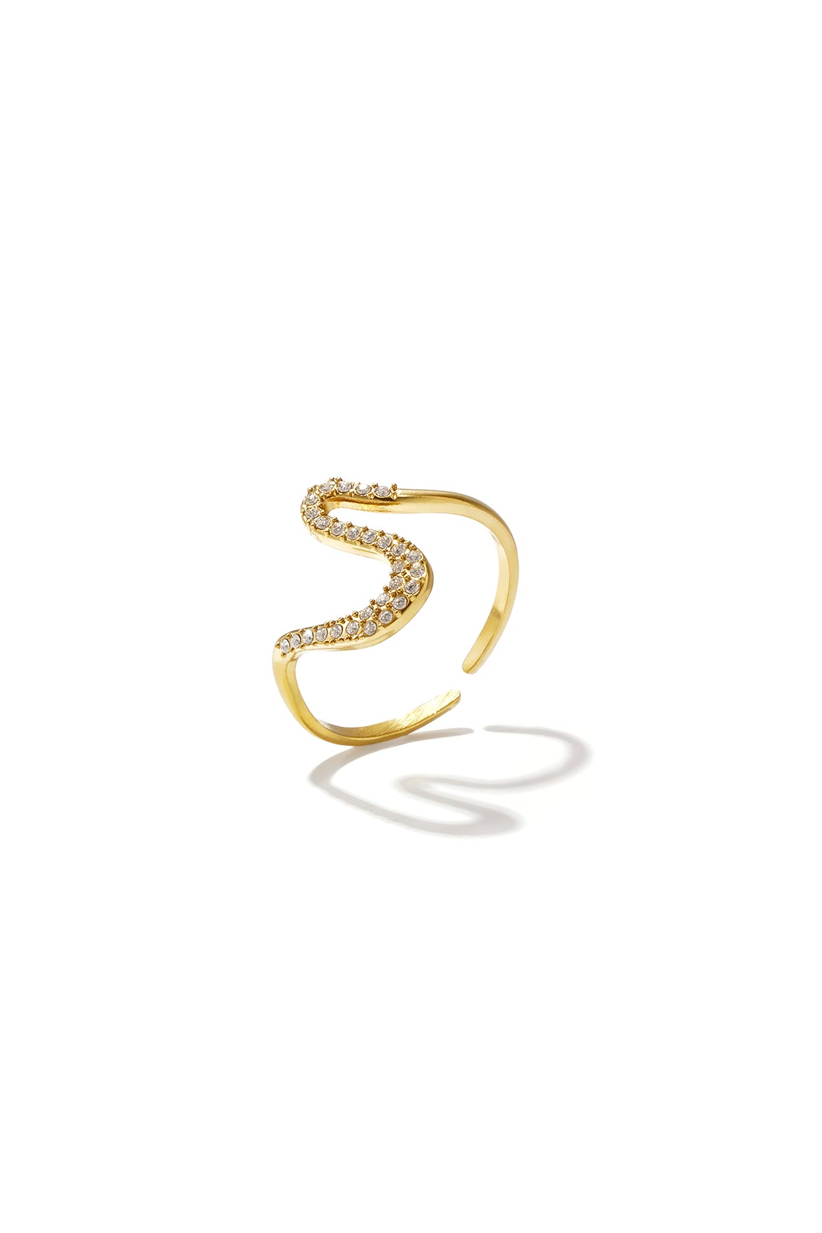 Stainless Steel Statement Rings Lines Simple Daily Simple Series Women's jewelry