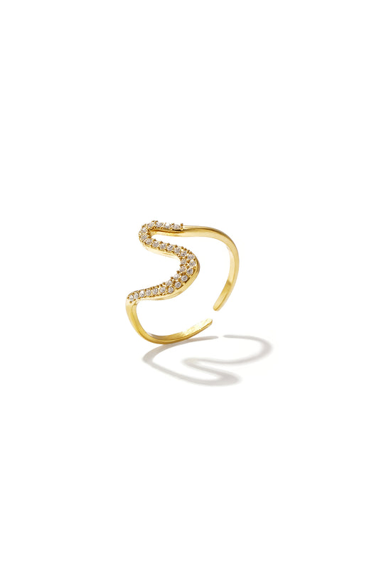 Stainless Steel Statement Rings Lines Simple Daily Simple Series Women's jewelry