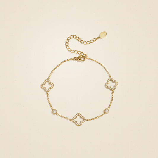 Bonheur Clover Bracelet