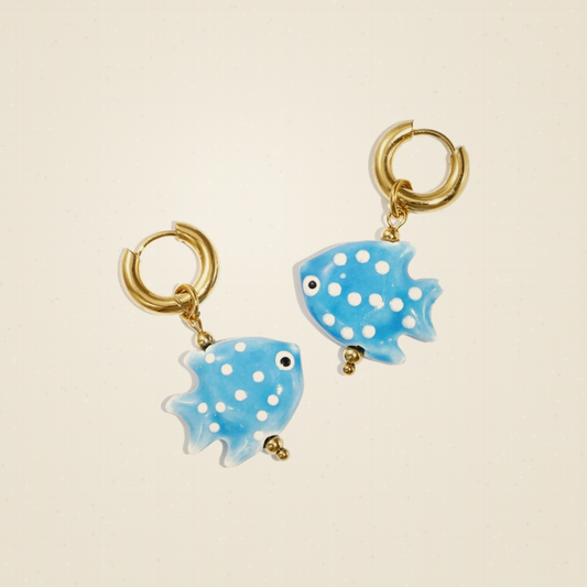 Petit Poisson Fish Earrings