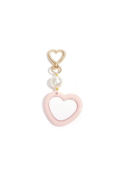 Heart studs with stones