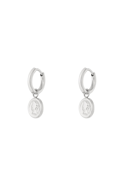 Muse coins earrings