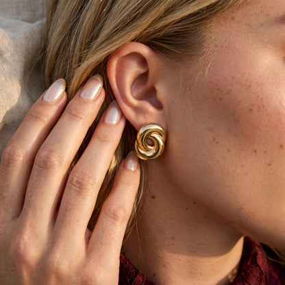 Infinity Twist Earrings