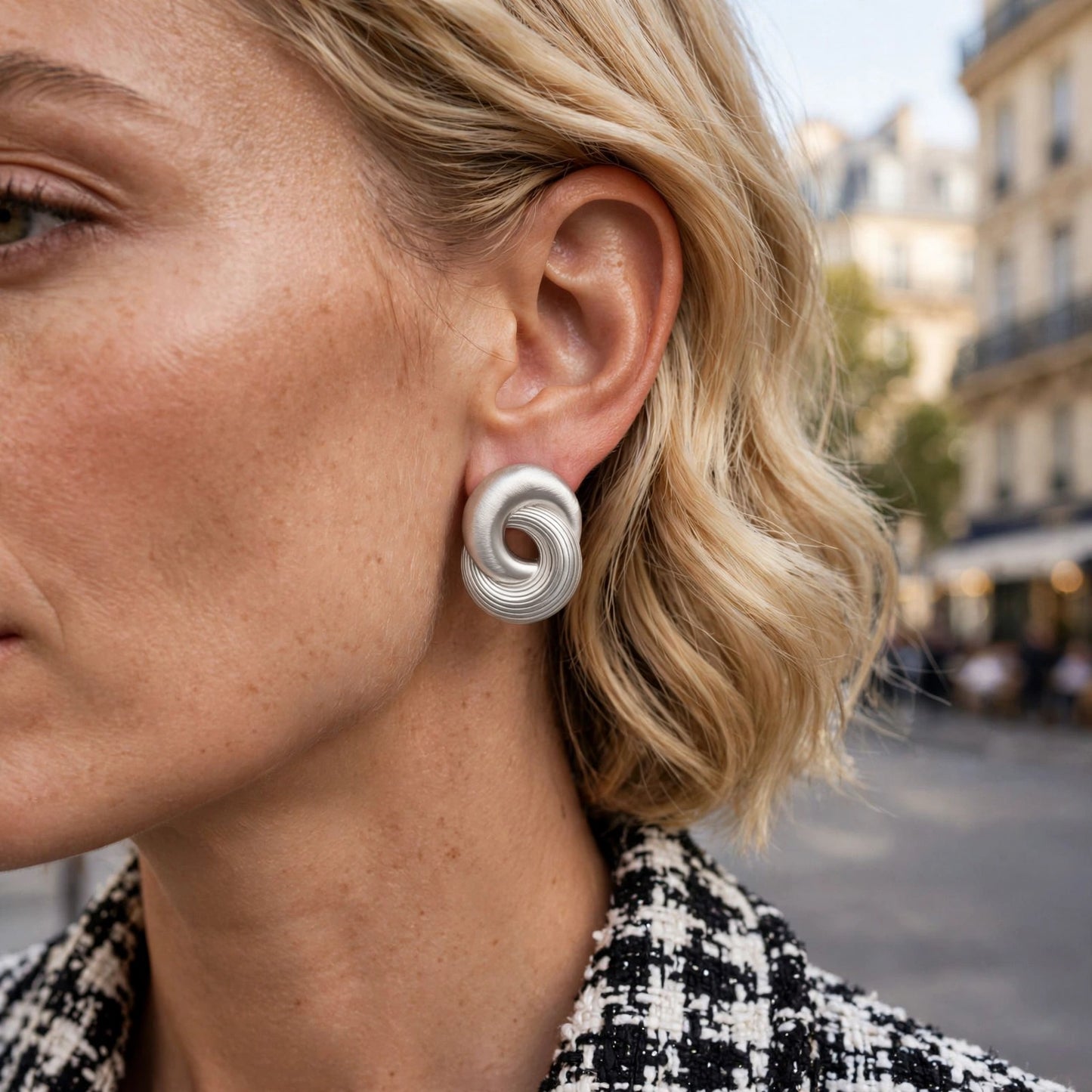 Infinity Twist Earrings